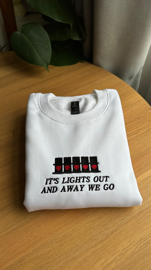 It's Lights Out And Away We Go- Lights Out