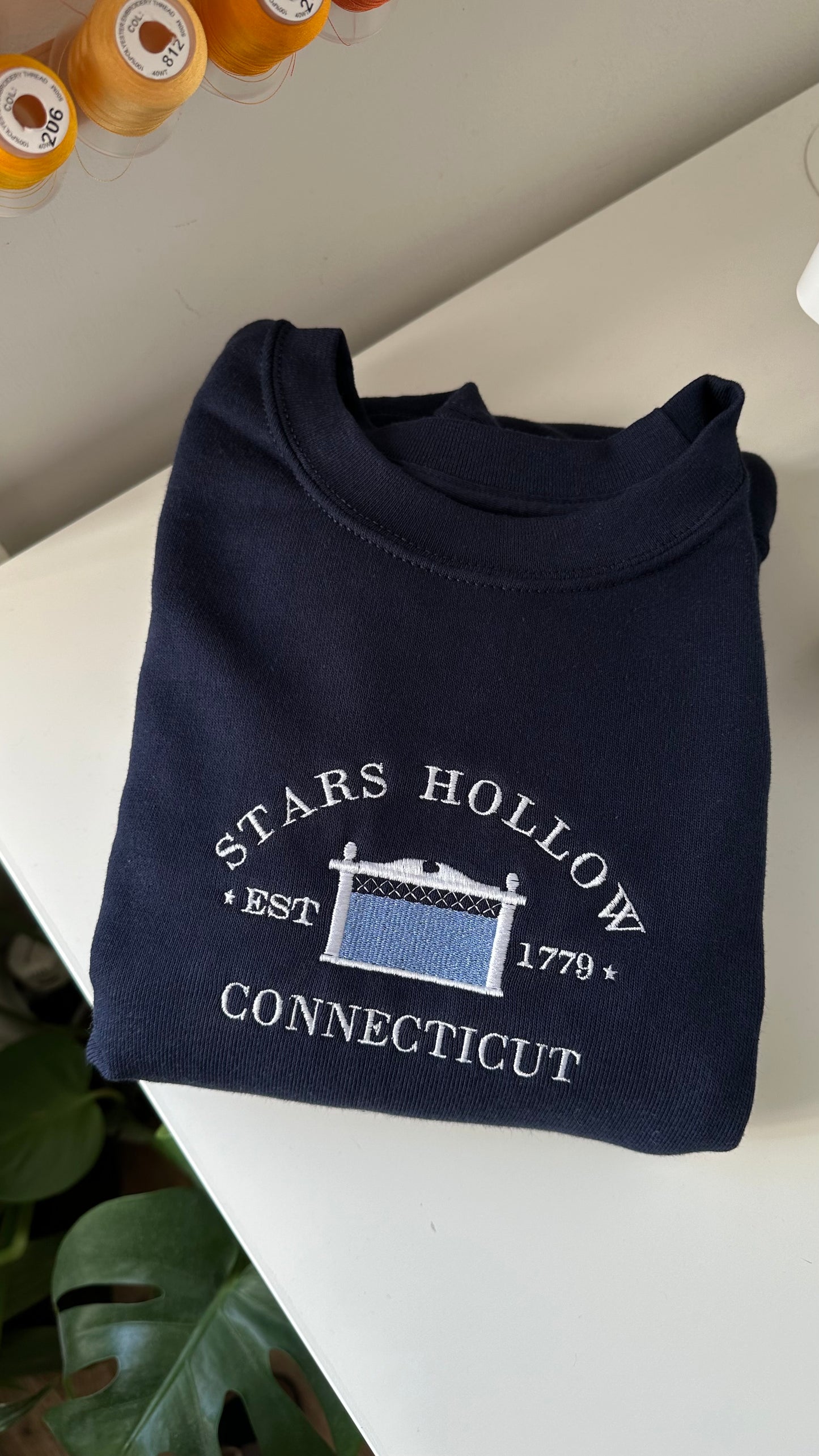 Stars Hollow Embroidered Sweatshirt