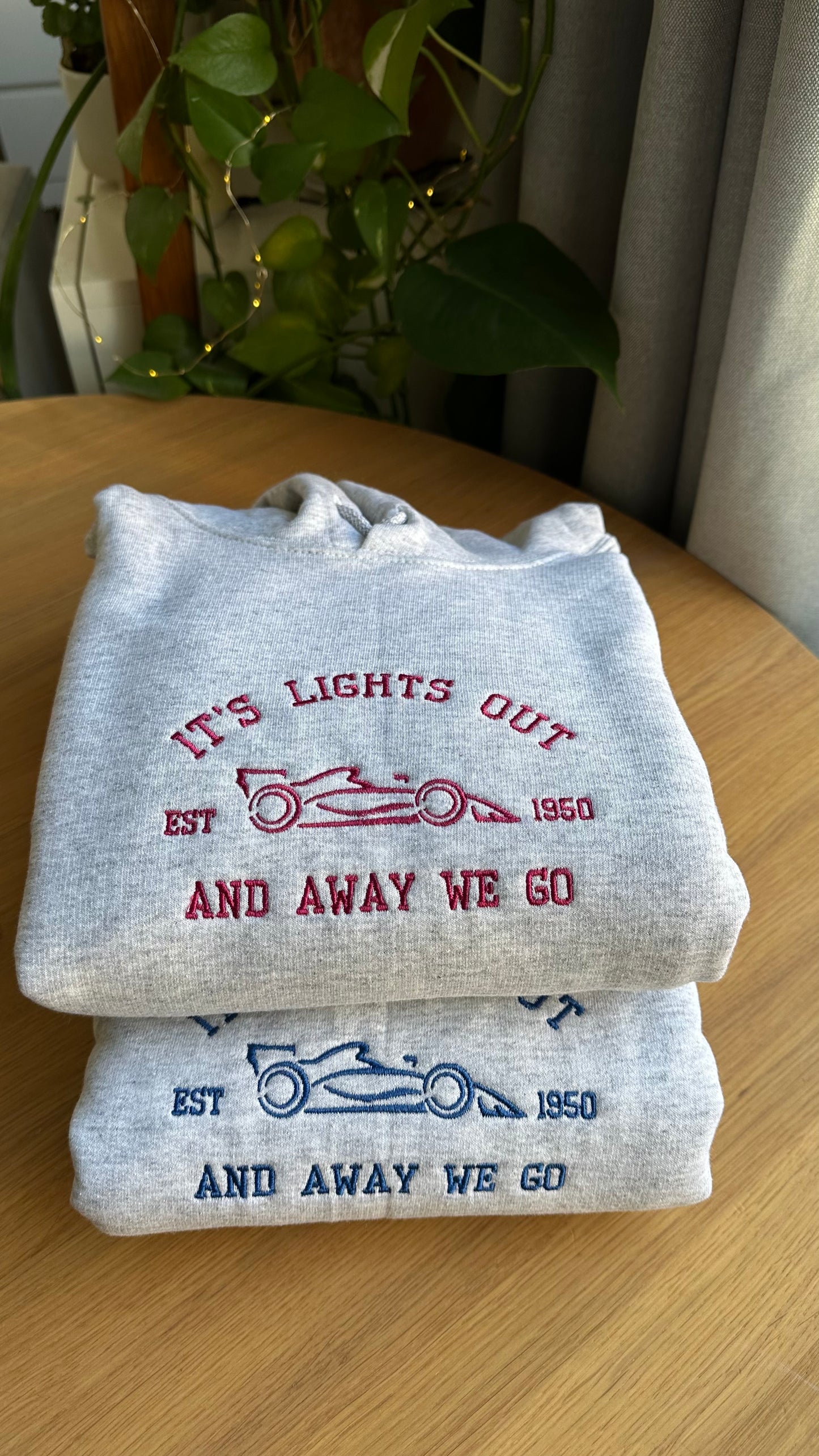 F1 Car It's Lights Out And Away We Go Sweatshirt